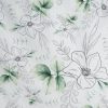 Pościel satynowa Spring 28 biała 220 x 200 cm – dla komfortowego snu