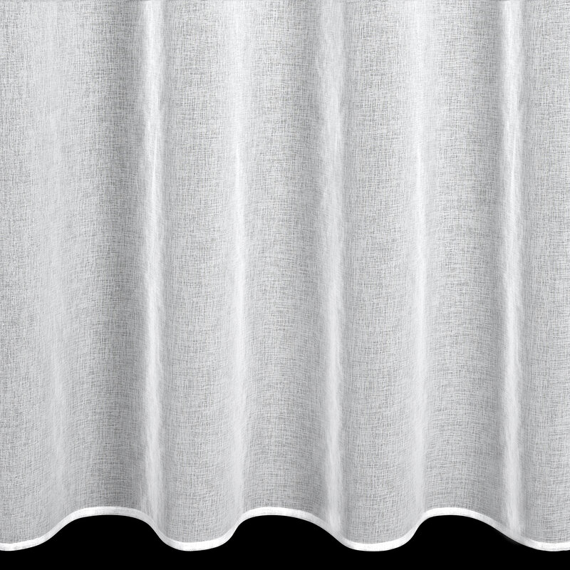 FIRANA GOTOWA AURA NA TAŚMIE 140 X 270 CM BIAŁY