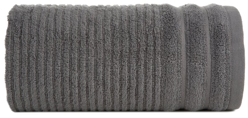 Ręcznik zero twist Sammy stalowy 50 X 90 CM – miękki i chłonny
