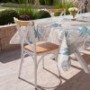 Obrus Garden kremowy 140 x 220 cm – idealny na taras