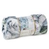 Koc flanelowy Davos 2 zielony 150 x 200 cm – idealny na kanapę
