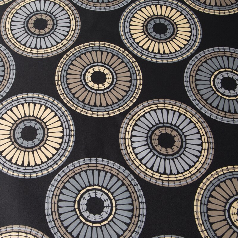 OBRUS GARDEN 140 X 220 CM CZARNY