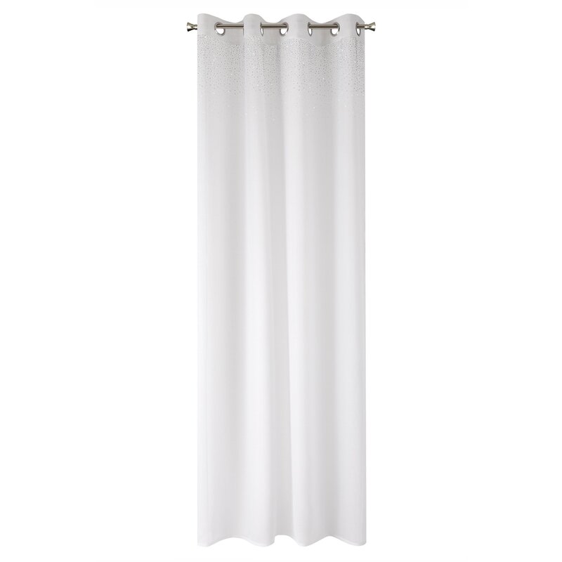 Zasłona gotowa Madlen biała 140 x 250 cm – rozświetla wnętrze