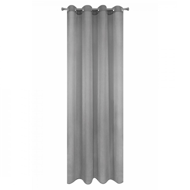 FIRANA GOTOWA REBECCA 140 X 250 CM STALOWY
