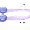 Upinacz dekoracyjny z magnesem czerwony 27 cm – podkreśla piękno zasłon