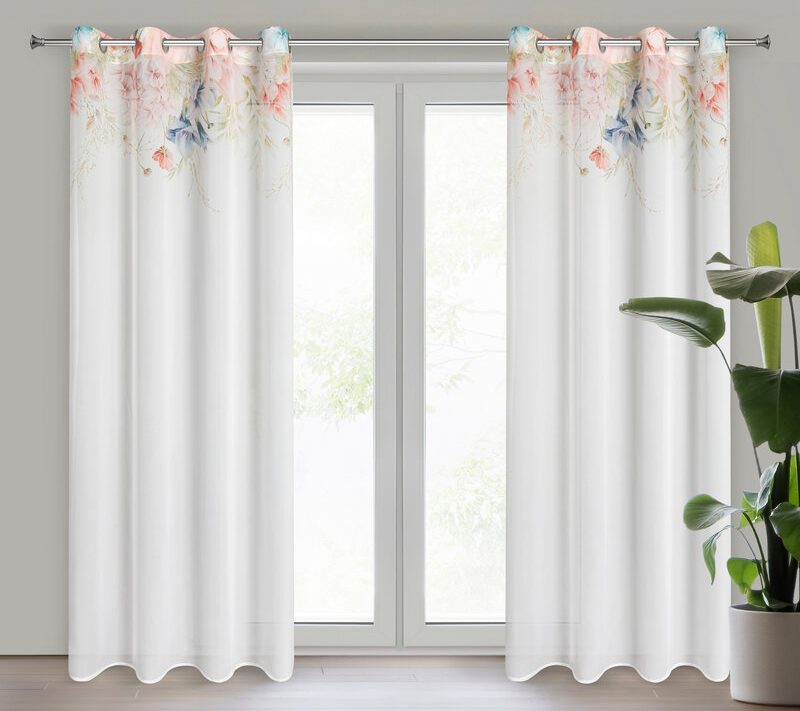 Zasłona gotowa Arlena biały 135 x 250 cm – wprowadza świeżość