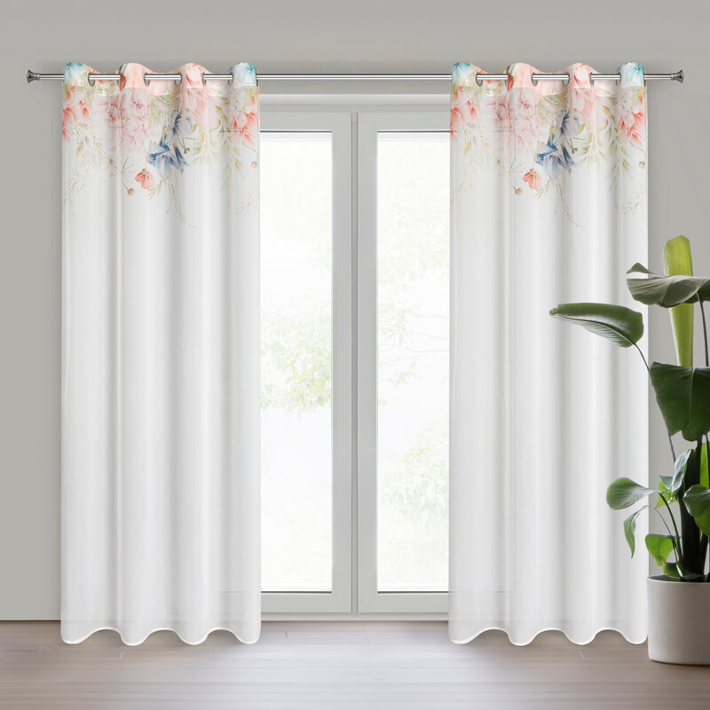 Zasłona gotowa Arlena biały 135 x 250 cm – wprowadza świeżość
