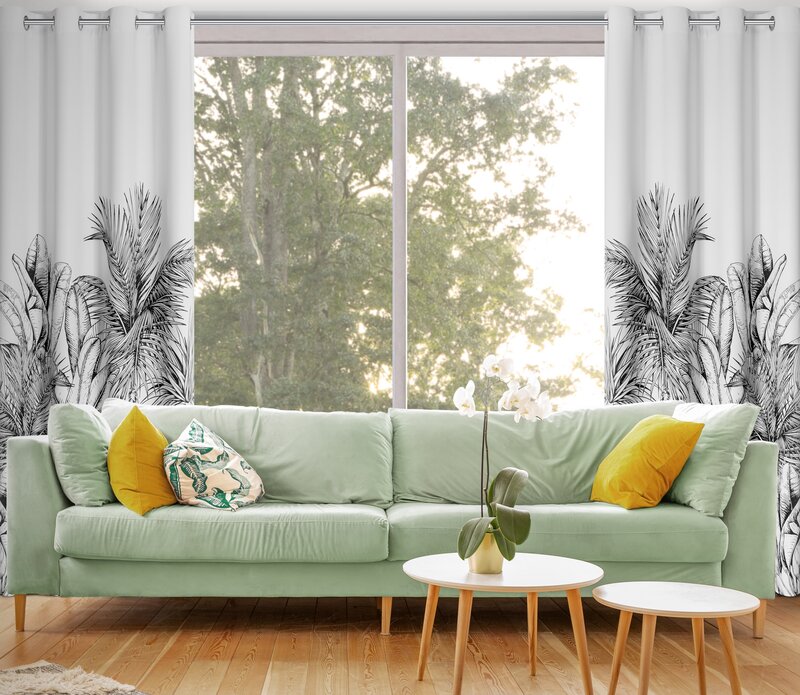 Zasłona gotowa Nerina biała 140 X 250 cm – komfortowe zaciemnienie