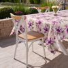 Obrus Garden kremowy 85 X 85 cm – wodoodporny na taras
