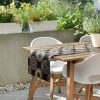 OBRUS GARDEN 40 X 140 CM CZARNY