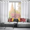 Firana gotowa Olivia biała 140 x 250 cm – rozjaśnia wnętrze