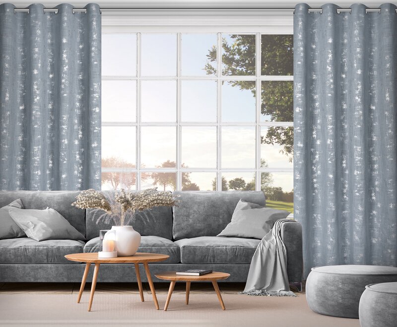 Zasłona gotowa Solana jasnoniebieska 140 x 250 cm – stworzy przytulny nastrój
