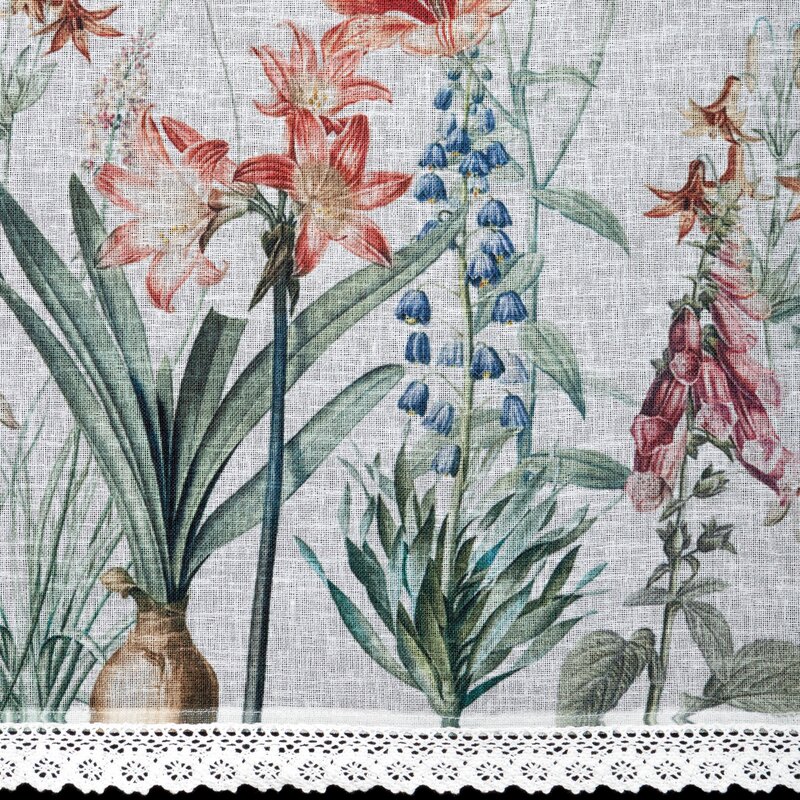 Firana gotowa Nemezja biała 150 x 90 cm – dodaje przytulności