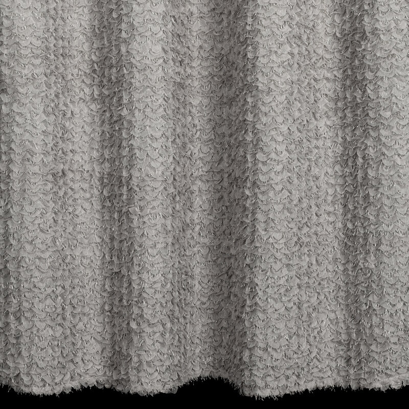 Zasłona gotowa Tiffany srebrny 135 x 250 cm – rozjaśnia wnętrze