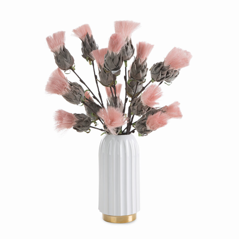 Kwiat Flore różowy 90 cm – idealny do wazonu