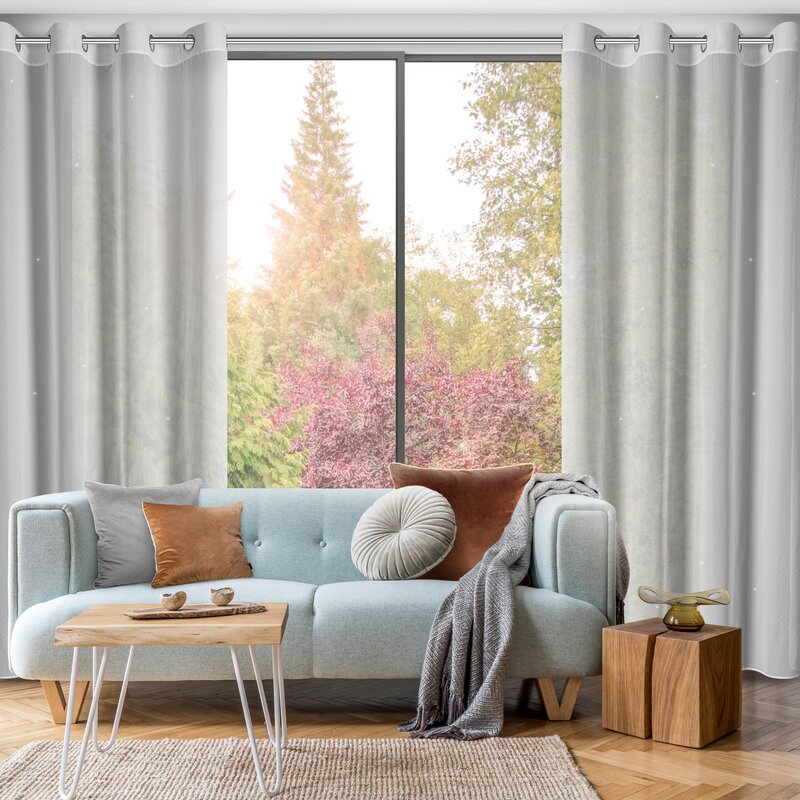 Firana gotowa Ariadna biała 140 x 250 cm – rozświetla wnętrze