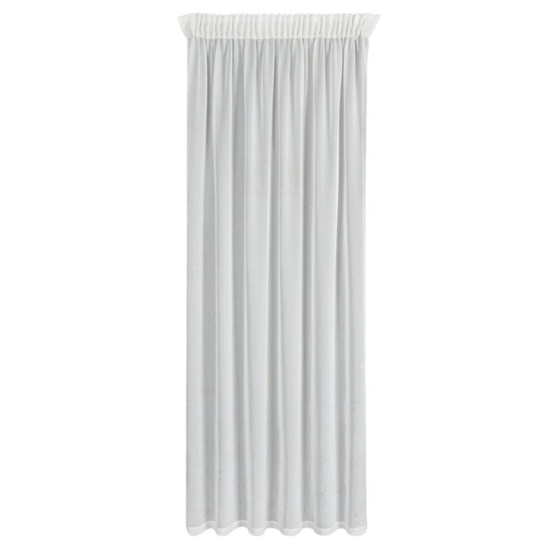 Firana gotowa Hera biała 140 x 270 cm – rozprasza światło