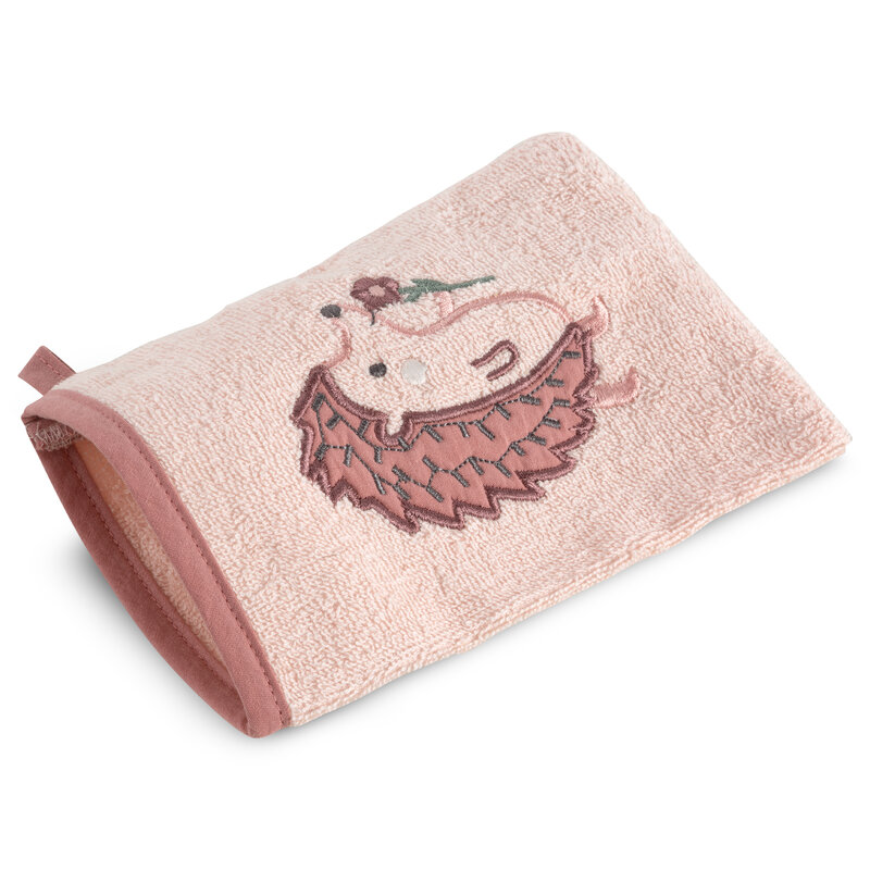 Ręcznik dla dziecka Baby68 różowy 15 x 21 cm – delikatny dla skóry