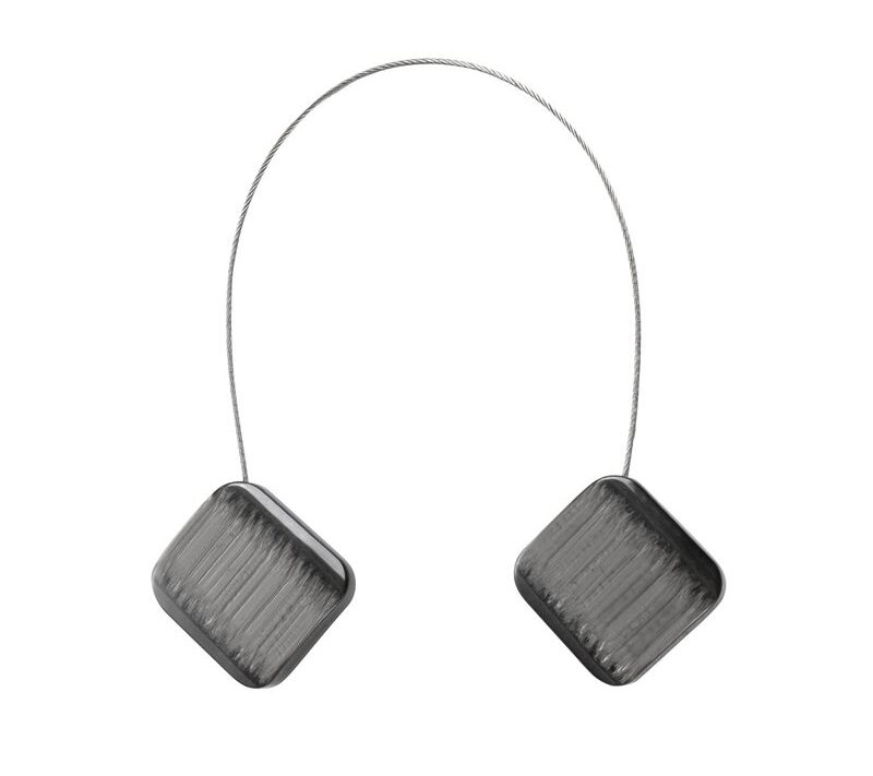 Upinacz magnetyczny stalowy 4 x 13 cm – eleganckie upięcie firan