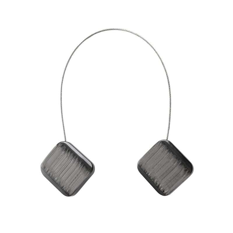 Upinacz magnetyczny stalowy 4 x 13 cm – eleganckie upięcie firan