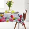 Obrus z nadrukiem Summer3 naturalny 140 x 220 cm – wprowadzi letni nastrój