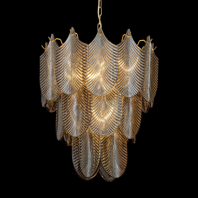 Lampa sufitowa Meli grafitowa O 50 x 150 cm – stworzy nastrój