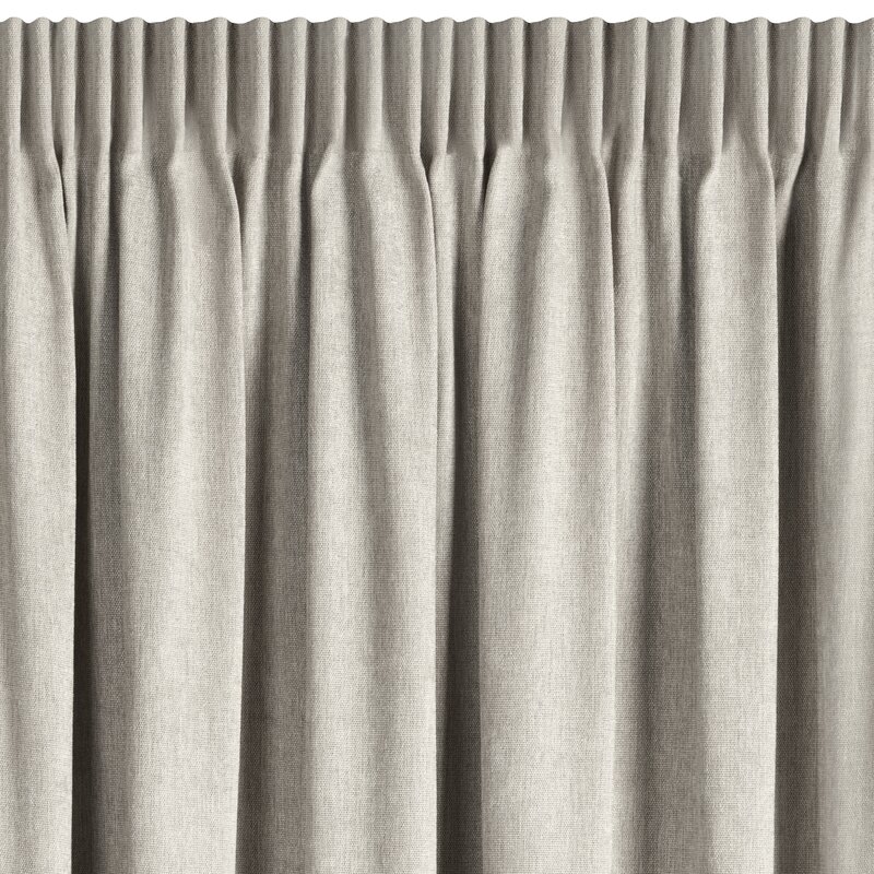 Zasłona gotowa Megi stalowa 140 x 270 cm – doda przytulności