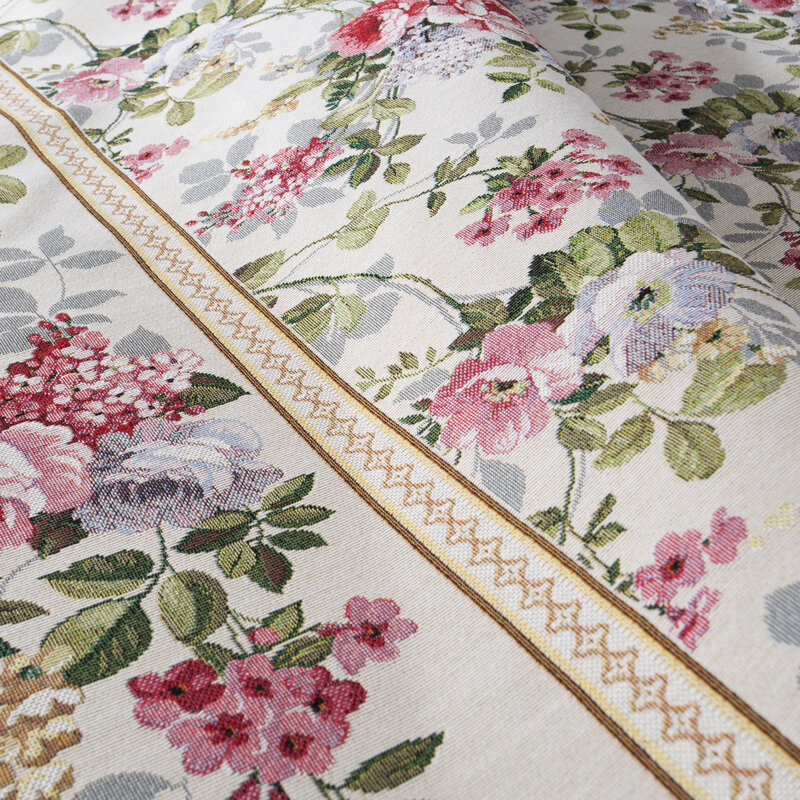 Obrus gobelinowy GOB/CHO/4088 naturalny 140x180 – doda uroku jadalni