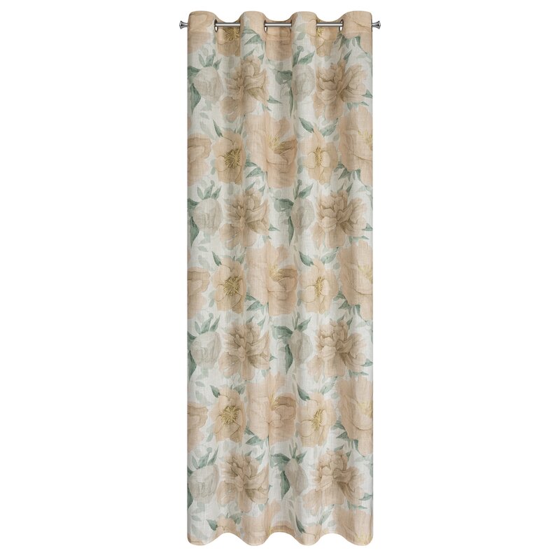 Zasłona gotowa Karla naturalna 140 x 250 cm – zaciemniająca i stylowa