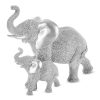 Figurka dekoracyjna ELDO srebrna 25 X 12 X 20 CM – z ceramiki