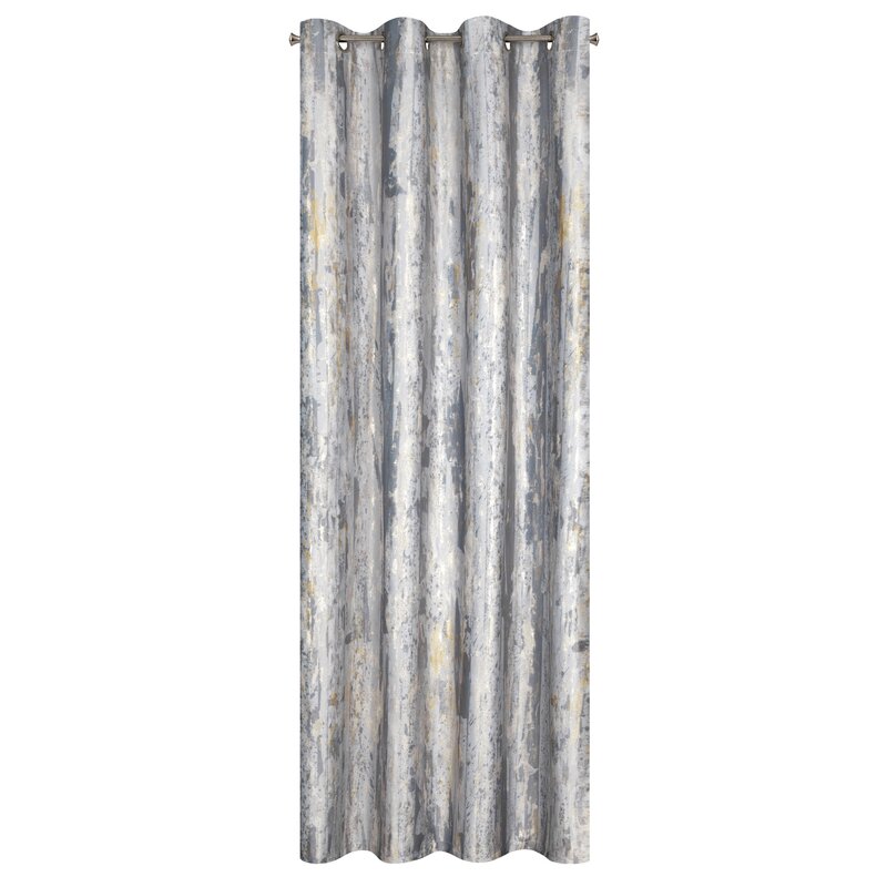 Zasłona gotowa Grace szara 140 x 250 cm – zaciemniająca i stylowa