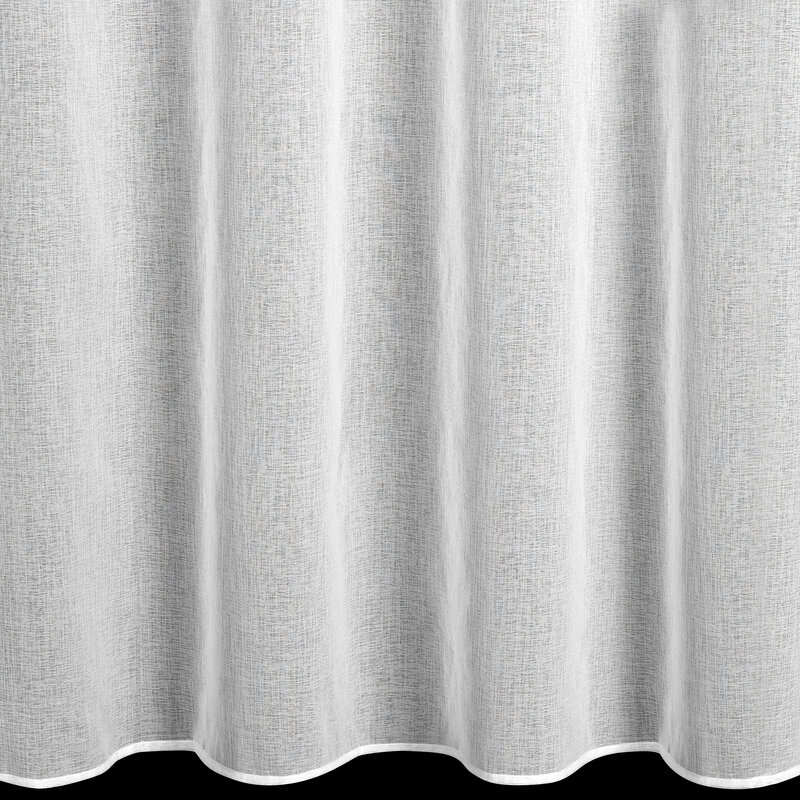 ZASŁONA ŚWIATECZNA ASTRA 140 X 250 CM BIAŁY