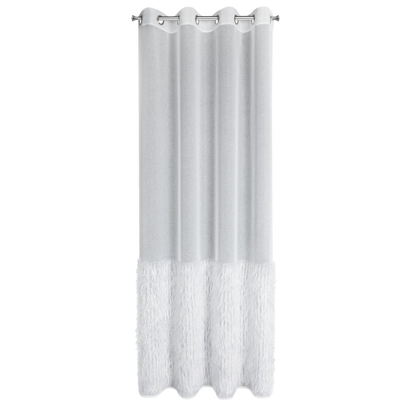 Zasłona gotowa Margaret2 biała 140 x 250 cm – rozświetla wnętrze