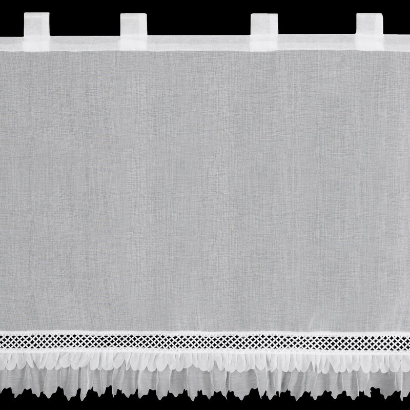 Firana gotowa Katrin biała 150 x 90 cm – rozprasza światło