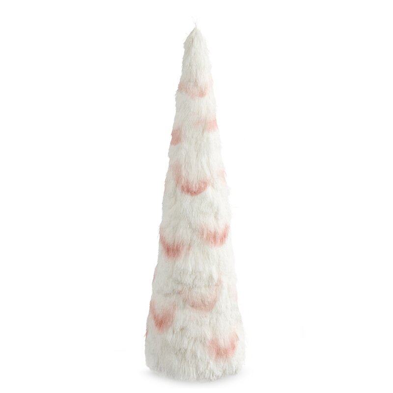 Ozdoba świąteczna biała O 12 x 38 cm – idealna dekoracja