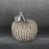 Figurka ceramiczna Moli srebrna 13 x 13 x 13 cm – doda blasku wnętrzu