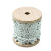 Ozdoba świąteczna Kelly 01 biała 9 cm – idealna dekoracja