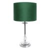Lampa stołowa Monik ciemnozielona fi 30 x 53 cm – tworzy przytulną atmosferę
