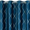 Zasłona dekoracyjna Pierre Cardin Margo granatowa 140 X 250 cm – aksamitna w dotyku