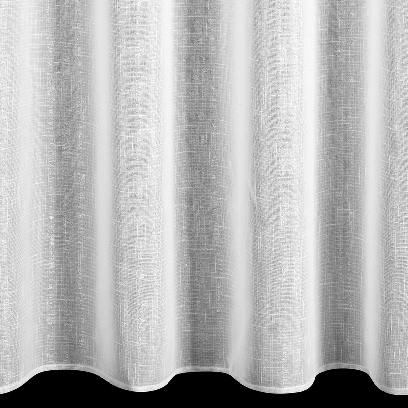Firana gotowa Emma biała 290 x 145 cm – rozjaśnia wnętrze