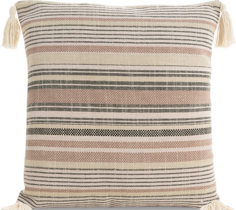 Poszewka dekoracyjna boho pudrowy róż 45 x 45 cm – wprowadzi ciepło