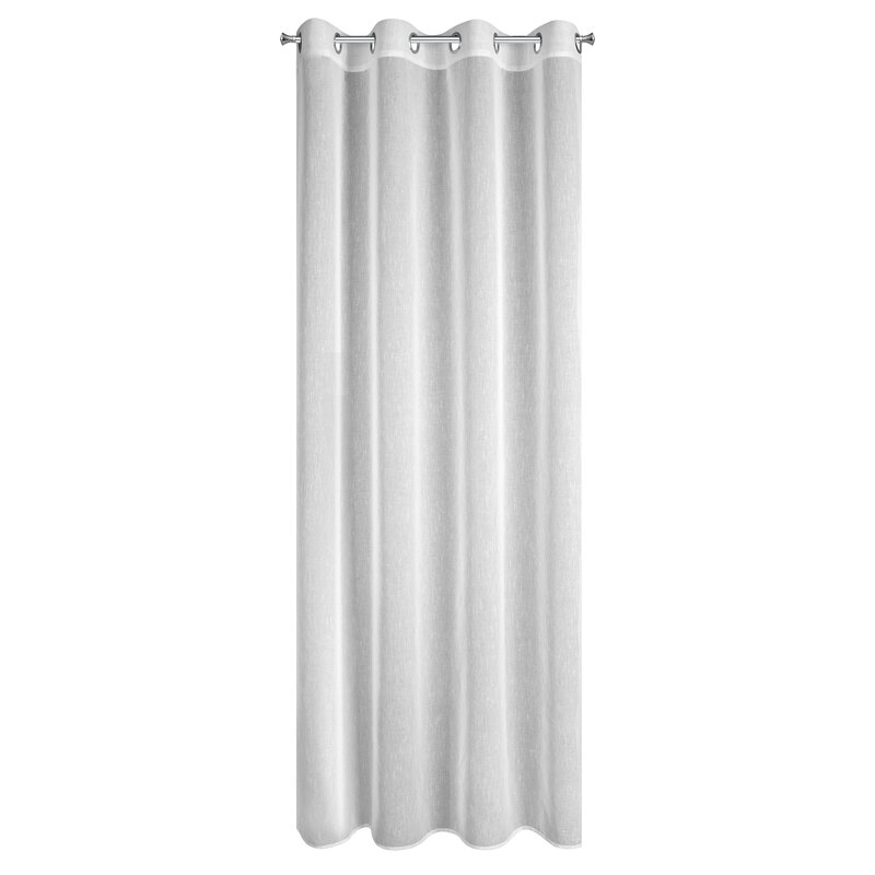 Firana gotowa Sonia biała 140 x 250 cm – rozjaśnia wnętrze