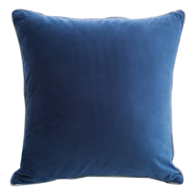 Poszewka velvet granatowa 40 x 40 cm – doda głębi wnętrzu