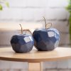 Figurka ceramiczna Apel granatowa 16 x 13 cm – subtelny akcent dekoracyjny