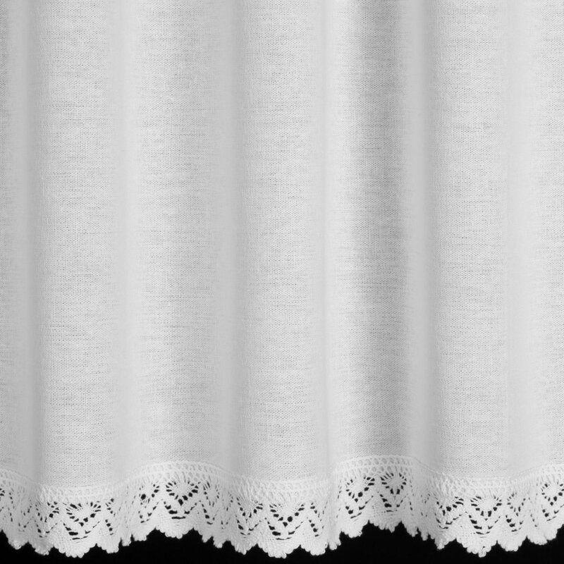 FIRANA GOTOWA GUSTO NA TAŚMIE 150 X 60 CM BIAŁY