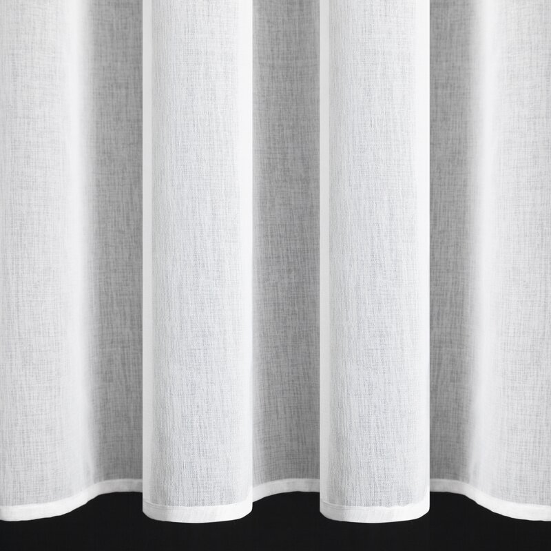 FIRANA GOTOWA NADINE NA TAŚMIE 300 X 145 CM BIAŁY