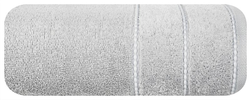 Ręcznik Mari stalowy 50 X 90 CM – miękki i chłonny