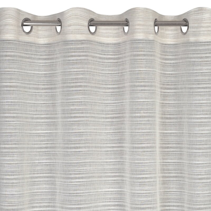 Firana gotowa Aria beżowa 140 x 250 cm – rozprasza światło