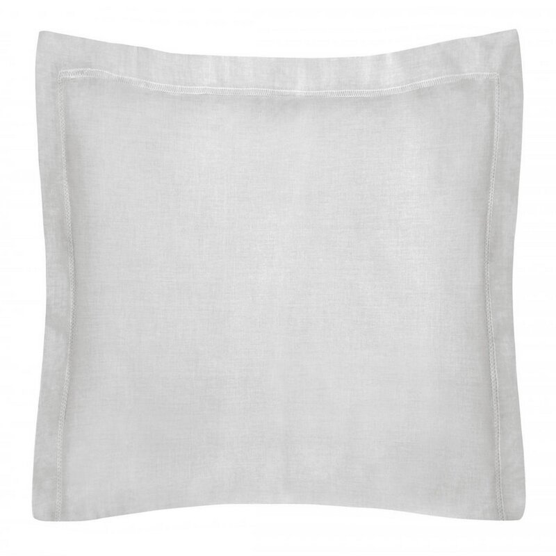 Poszewka NOVA COLOUR jasnoszara 40 X 40 cm – miękka bawełna
