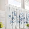 Firana gotowa Pola biała 150 X 60 cm – do kuchni i jadalni